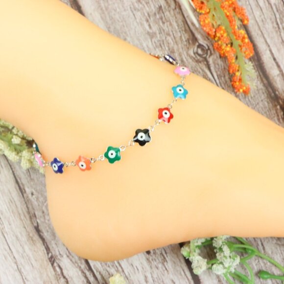 Dainty Anklet for Women – Elegant Everyday Jewelry & Perfect Gift | MLCRC2006 - Picture 3 of 10